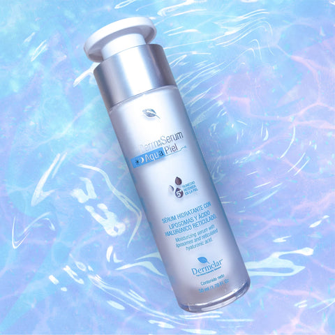Serum AquaPiel hidratante con 3 Ácidos hialuronicos Dermclar