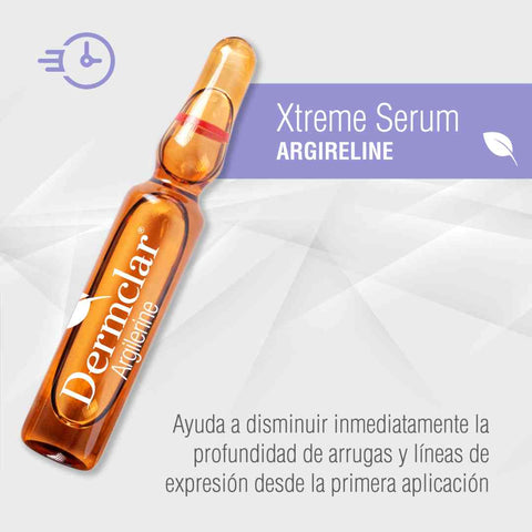 Xtreme Serum ARGIRELINE ampollas minimiza arrugas Dermclar
